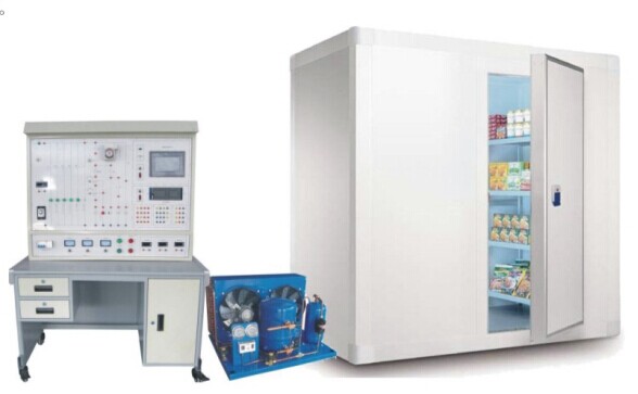 小型冷庫制冷系統實訓裝置 小型冷庫制冷系統實訓裝置