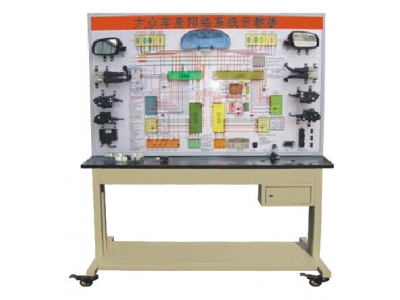 大眾車身網(wǎng)絡(luò)系統(tǒng)示教板